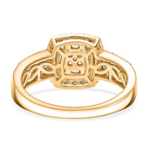 LUXURIANT DIAMOND- SGL zertifizierter  VS-EF Labor Diamant Ring - 1 ct. image number 4
