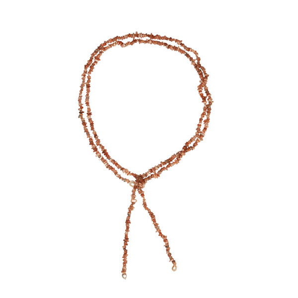 Sonnenstein, S&uuml;&szlig;wasser Perle Halskette ca. 203 cm image number 4