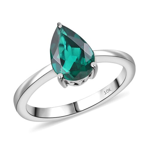 AAA Lab Grown Smaragd Ring 417 Gold (Größe 18.00) ca. 2,50 ct image number 0