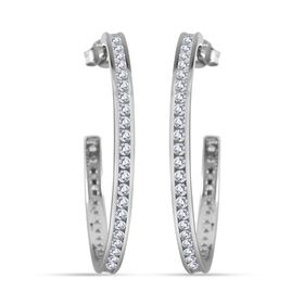 Weiße Zirkonia-Ohrringe - 5,17 ct.