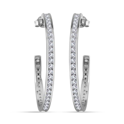 Weiße Zirkonia-Ohrringe - 5,17 ct. image number 0