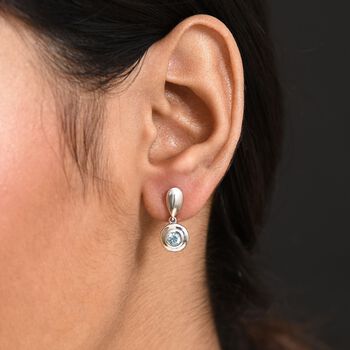 D'Joy blaue Zirkon Ohrringe - 0,68 ct.