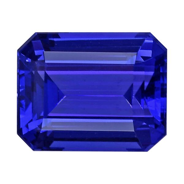 AAAA Tansanit ungefasster Edelstein, Oktagon- und Facettenschliff - 52,26 ct. image number 0