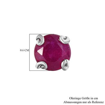 AA afrikanische Rubin Ohrringe - 2,49 ct.