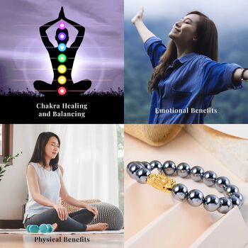 Flexibles Terahertz Armband mit Drachenmotiv - 119 ct.