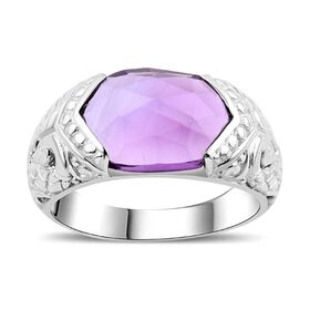 Royal Bali Kollektion- Afrikanischer Amethyst-Ring- 7,22 ct.