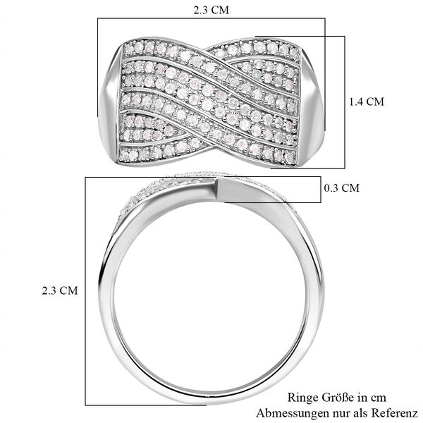 Wei&szlig;er Diamant-Ring - 0,50 ct. image number 6