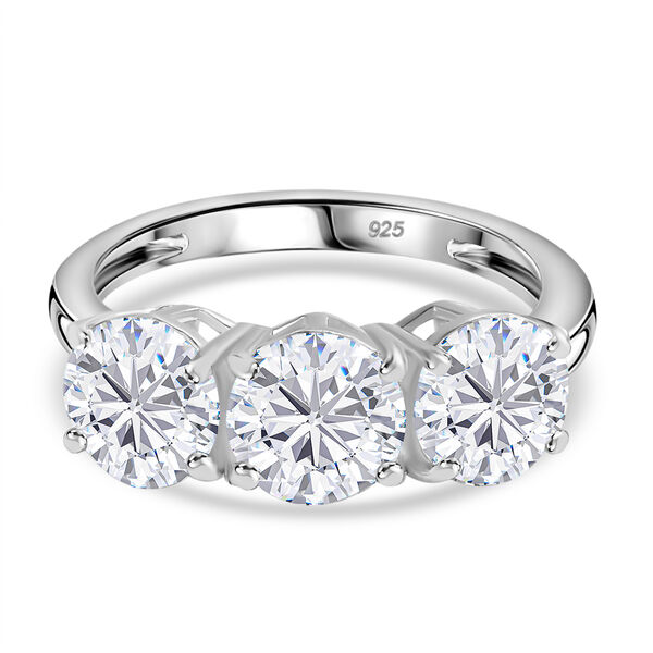 Weißes Zirkonia-Schmuckset image number 4