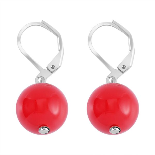 Rosa Muschelkernperle Schmuckset Reiner Edelstahl image number 7