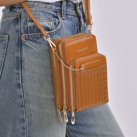 Passage - RFID Crossbody-Tasche, Braun