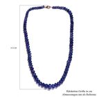 AA Premium Tansanit 45cm Perlen-Halskette - 267 ct. image number 4