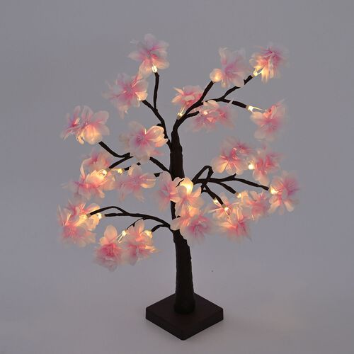 Deko-Baum, LED-Licht, 60cm, Rosa