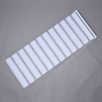 Easy-Klemm 2-lagig Fensterrollo, Gr&ouml;&szlig;e 70x150 cm, Wei&szlig;