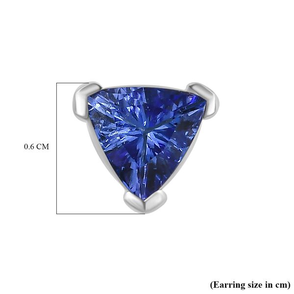 AAA Tansanit Ohrringe - 0,91 ct. image number 6