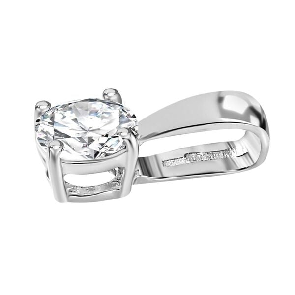 Funkelnde Königin- Moissanit Schmuckset, 925 Silber platiniert - 1,77 ct. image number 10
