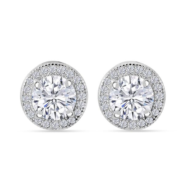 LUSTRO STELLA - 2er Set Zirkonia Anhänher und Ohrringe image number 4