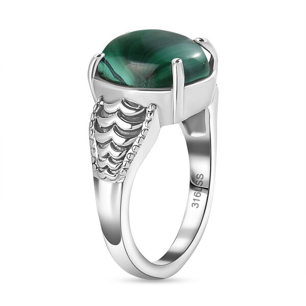Malachit Ring - 6,56 ct. image number 5