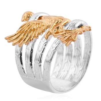 Royal Bali - 925 Silber Ring, vergoldet (Gr&ouml;&szlig;e 16.00) ca. 8,67g