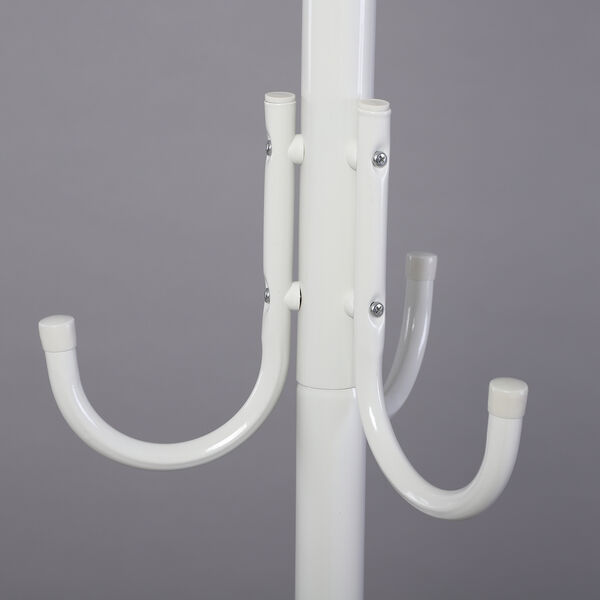 Garderobenständer, Größe: 45x45x173 cm, Weiß image number 5