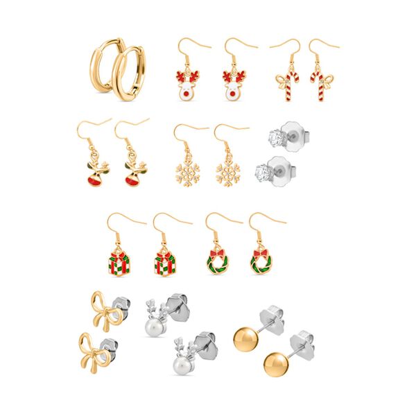 Adventskalender - 25 Schmuckst&uuml;cke Halskette (5 tlg.), Armband (5 tlg.), Felxibler Ring (4 tlg.), Ohrringe (11 tlg.) image number 5