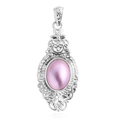 Royal Bali - Rosa Mabe Perle Anhänger 925 Silber Standard image number 0