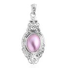 Royal Bali - Rosa Mabe Perle Anhänger 925 Silber Standard