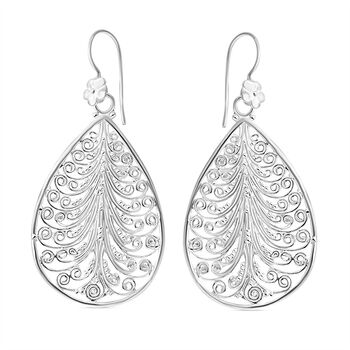 Royal Bali Kollektion - 925 Silber Ohrringe