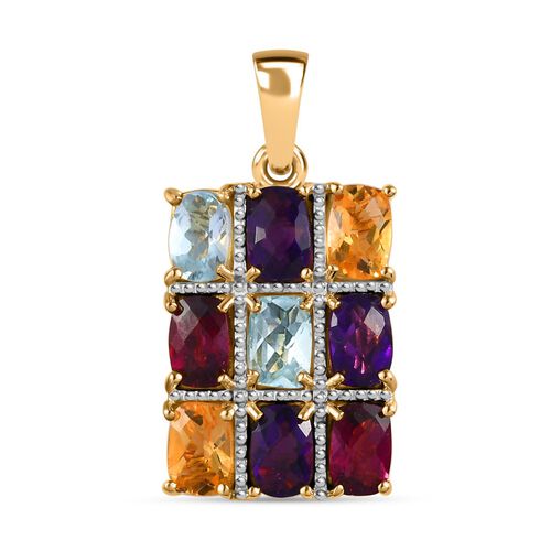 GP Art déco Kollektion - AA Edelstein Anhänger - 5,12 ct. image number 0