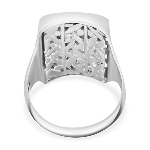 Royal Bali Kollektion- Strukturierter Ring, 925 Silber image number 4