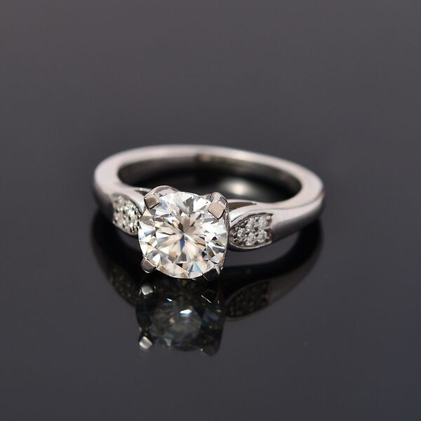 Moissanit Ring, ca. 1,90 ct image number 8