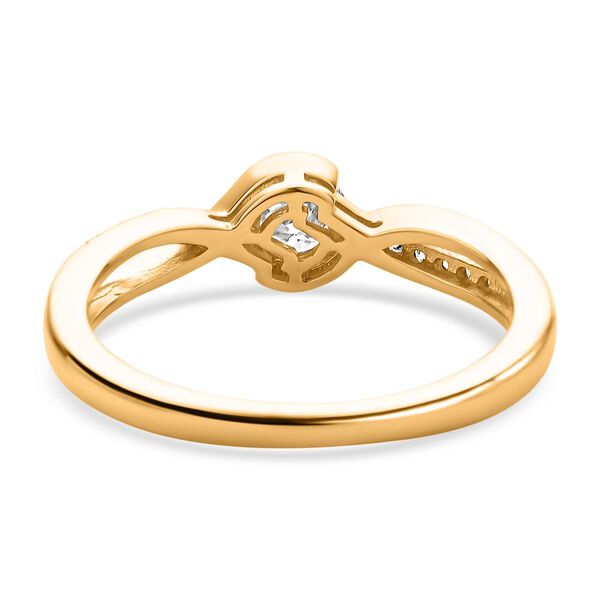 Moissanit Ring, ca. 0,52 ct image number 6