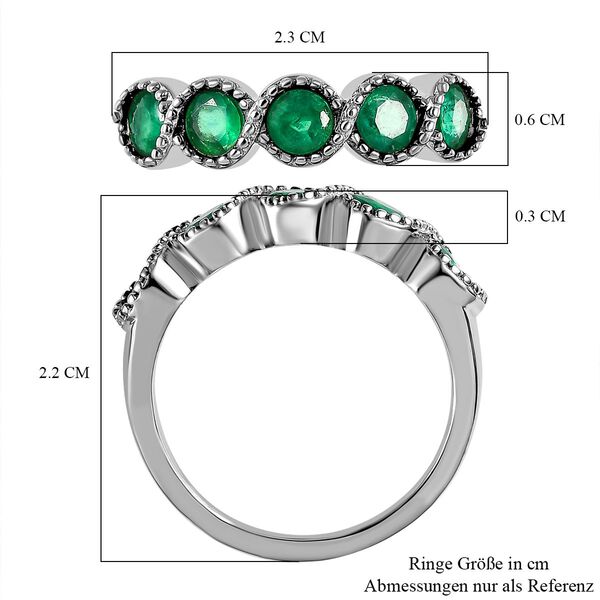 Kagem sambischer Smaragd-Ring - 1 ct. image number 6