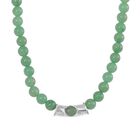 Grüner Aventurin Halskette ca. 45 cm ca. 330.00 ct
