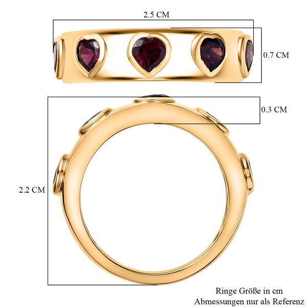 D'Joy AA Rhodolith Granat Ring - 1,57 ct. image number 6
