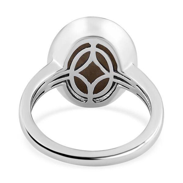 Regenbogen-Drusen Quarz Ring - 3,93 ct. image number 6