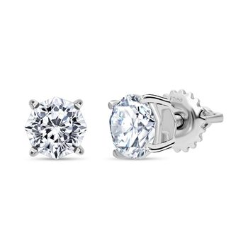 LUXURIANT SGL zertifizierte VS-EF Labor Diamant Ohrringe in 950 Platin - 1,50 ct.