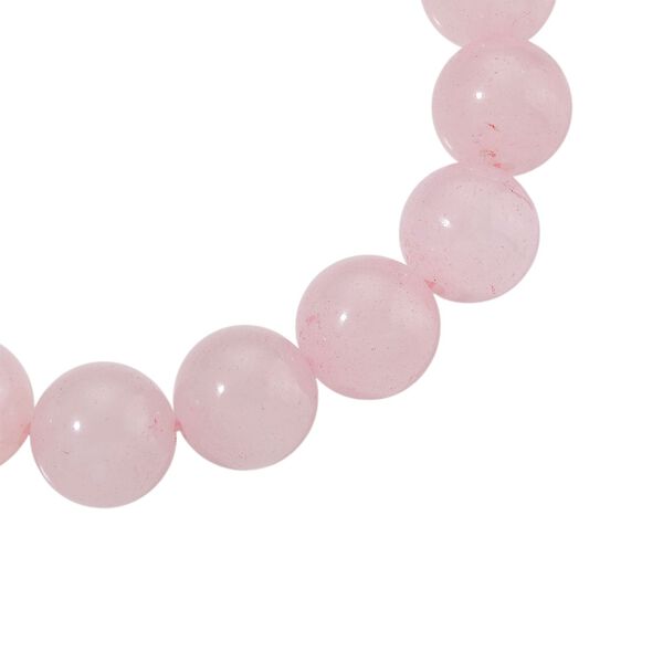 Rosenquarz Armband Flexibel, ca. 215.00 ct image number 3