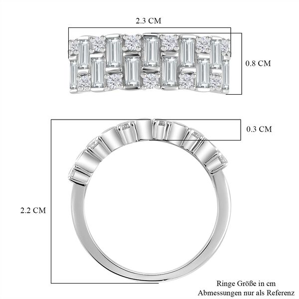 Moissanit Ring - 1,69 ct. image number 6