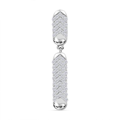 Moissanit Anhänger - 0,83 ct. image number 0