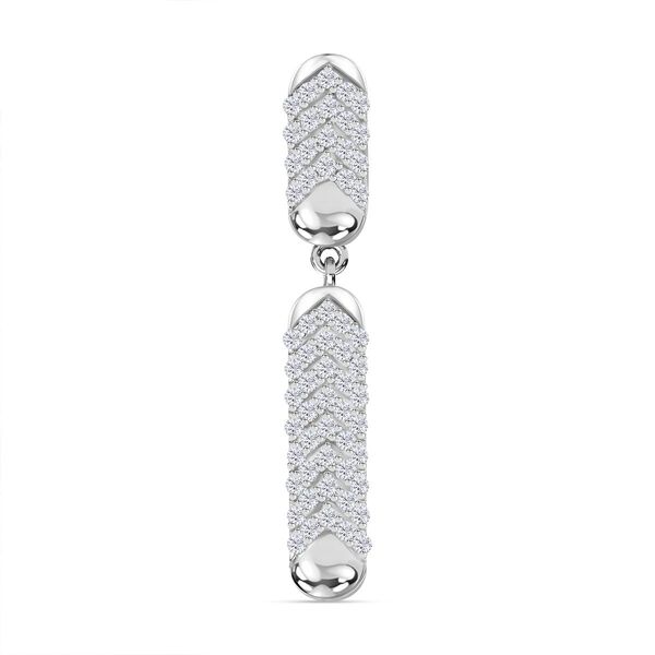 Moissanit Anhänger - 0,83 ct. image number 0