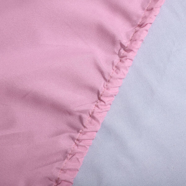 SERENITY NIGHT: 3er-Set - Bettdecke und 2 Kissenbez&uuml;ge, Blumenwiese, Mehrfarbig, Wei&szlig;&nbsp; image number 6