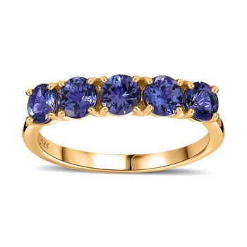 AA Tansanit Ring in 585 Gold - 2 ct.