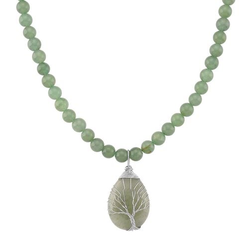Grüner Aventurin Halskette ca. Flexibles cm ca. 230.00 ct image number 0