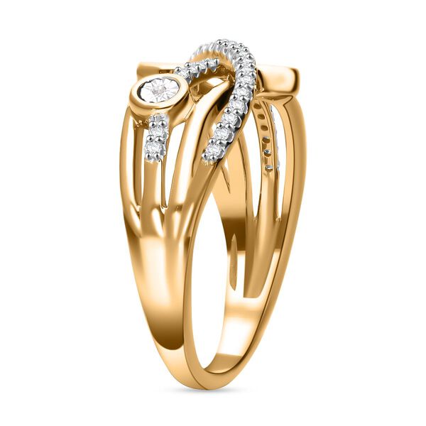 Wei&szlig;er Diamant-Ring, - 0,31 ct. image number 2