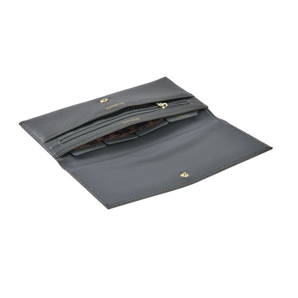 SENCILLEZ: Reise-Etui aus echtem Leder mit RFID Schutz, gr&uuml;n image number 8