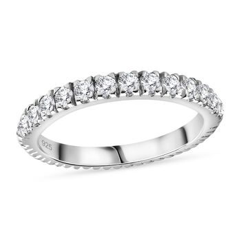 Moissanit Ring, ca. 0,36 ct