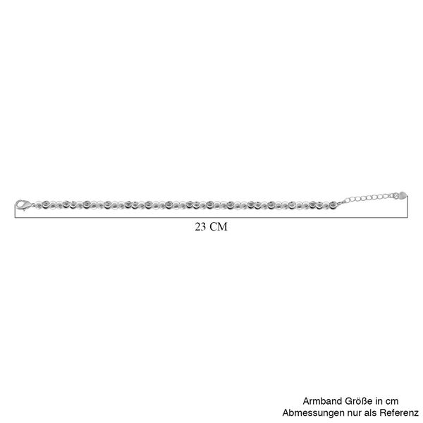 Armband in Silbeton, 19+5cm image number 3