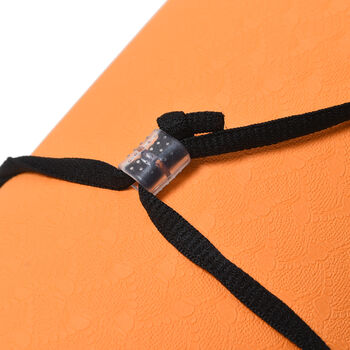 Rutschfeste Yogamatte, Orange