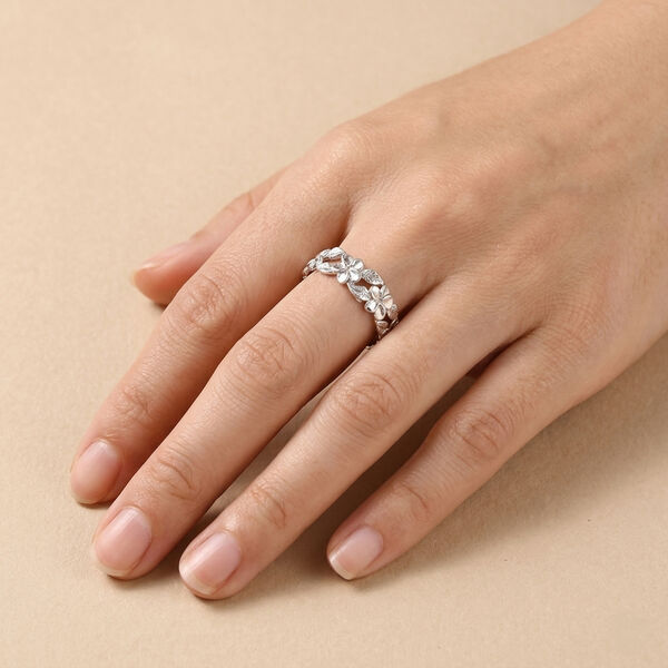 925 Silber Ring (Gr&ouml;&szlig;e 17.00) ca. 2,45g image number 2
