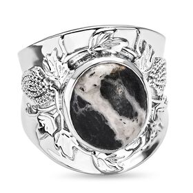 Weißer Büffel-Cocktail-Ring - 5,32 ct.